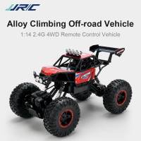 JJRC Q1112 114 RC Car 4WD Off-Road Crawler Climb Alloy LED Light Remote Control Vehicle Machine Electric RTR Model Toy for Kids