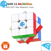 GAN 11 M Duo, 3X3 Magnetic ลูกบาศก์ความเร็ว,GAN 11 AIR ลูกบาศก์รูบิคมหัศจรรย์ของเล่นรูบิก Stickerless แบบโปร่งแสงพื้นผิวฝ้าสำหรับของขวัญวันเกิดคริสต์มาส