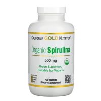 Organic Spirulina, USDA Certified, 500 mg