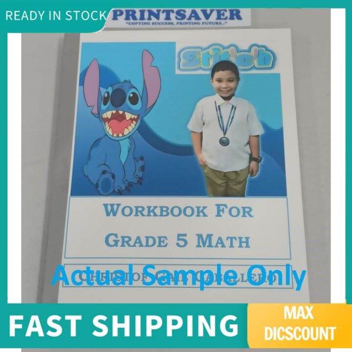 KDFJLDS12 Grade 5 Workbook Kids Learning Material Worksheet Children ...