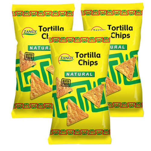 Zanuy Tortilla Chips Natural 3 Pack (454g per pack) Lazada PH