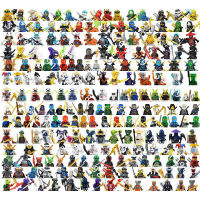 24Pcs Ninja Mini ตุ๊กตาตัวเลข Garmadon Jay Zane Kai Nya Lloyd Samukai Cole Harumi Ultra Violet Pyro Snake Building Block ของเล่นเด็ก