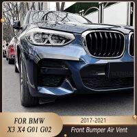 ตัวแยกช่องแอร์กันชนหน้า,ขอบกระจังหน้าไฟตัดหมอกขอบสำหรับ BMW X3 G02 G01 X4 M-Sport X-Drive 2018-2021