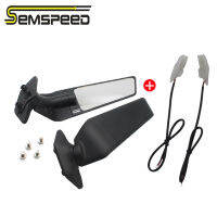 SEMSPEED สำหรับ BMW S1000RR S 1000RR 2019-2021 2022 2023  รถจักรยานยนต์แบบปรับกระจกมองหลัง Rearviews CNC