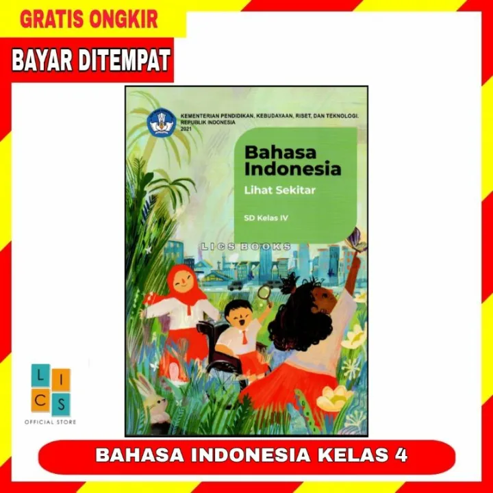 Buku Paket Siswa SD Kelas 4 Bahasa Indonesia Kurikulum Merdeka ...