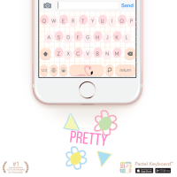 Pretty Stuff Keyboard Theme⎮(E-Voucher) for Pastel Keyboard App