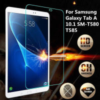 ฟิล์มกระจกเทมเปอร์ปกป้องหน้าจอสำหรับ Samsung Galaxy Tab A T585 SM-T580 10.1