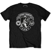 Ramones Johnny Ramone Army Logo เสื้อยืด100 ORIGINAL MERCH