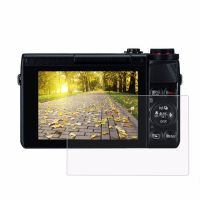 【⊕Good quality⊕】 huahuxs กล้องกระจกเทมเปอร์ Lcd ขอบโค้ง2.5d ความแข็งของพื้นผิว9ชั่วโมงปกป้องหน้าจอฟิล์มแก้วสำหรับ Canon G7x G9x G5x