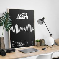 Arctic Monkeys AM Retro 80S พิมพ์โปสเตอร์ศิลปะสำหรับห้องนั่งเล่นตกแต่งบ้าน Wall Decor ภาพวาด Picture