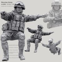 1/35 Resin model kits DIY figure Russian soldier self-assembled A-690