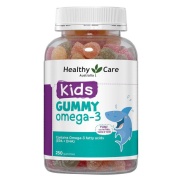 Chuẩn chính hãng Úc Healthy Care Kid Kẹo gôm bổ sung Omega-3 - 250 viên