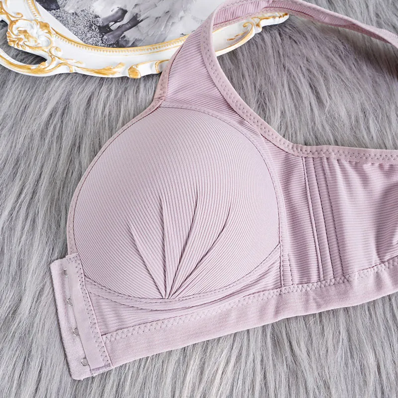 Plus Size Seamless Sexy Open Cup Bra for Maternity Clothes Pregnancy Women  Front Closure Breastfeeding Underwear Nursing Bras - AliExpress