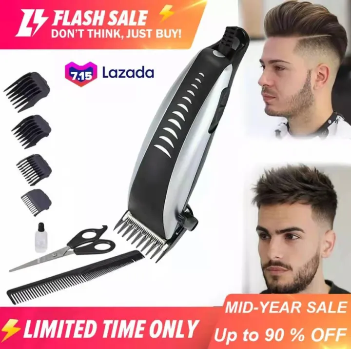 Alie Best Electric Hair Clipper Low Noise Hair Trimmer Razor Jinghao-4613 |  Lazada PH