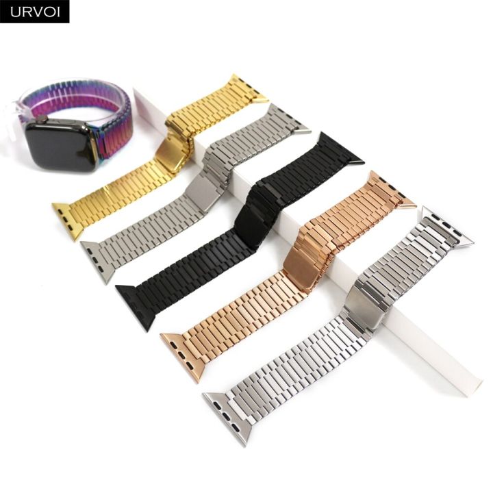 urvoi-band-for-apple-watch-ultra-series-8-7-6-se5432-stainless-steel-magnet-loop-metal-strap-for-iwatch-link-bracelet-titanium-straps