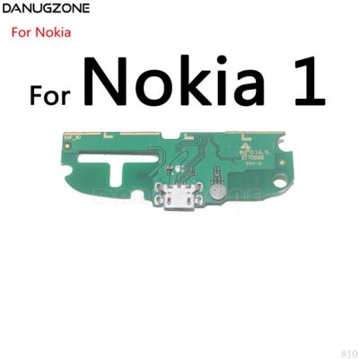 แท่นชาร์จ Usb ช่องเสียบพอร์ตสายเชื่อมต่อสัญญาณบอร์ดซ่อมโทรศัพท์มือถือสายเคเบิ้ลยืดหยุ่นสำหรับ Nokia 1 Plus