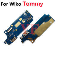 USB Mengecas Flex untuk Wiko Tommy 2 Tommy 3 Plus USB Pengecas Port Dok Mengecas Port Penyambung Lembaga สายเคเบิลงอได้