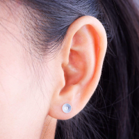 Ready Stock 30-60pairs 304 Stainless Steel Earring Findings Mixed Color Ear Nuts Earring Backs