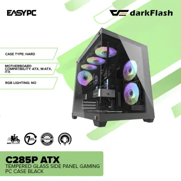 Pc case with on sale vertical gpu mount