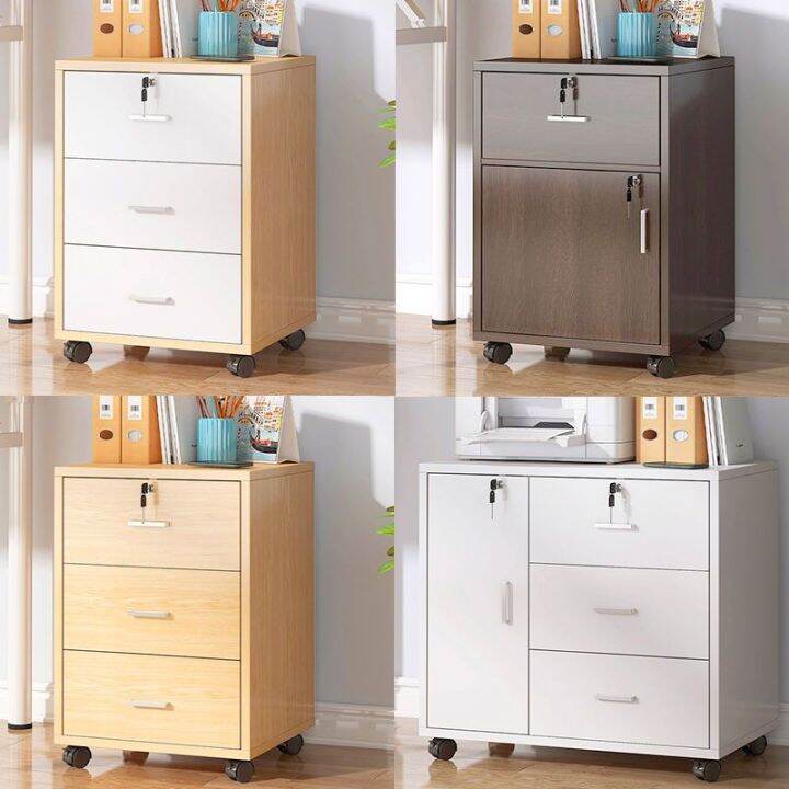 File Office Small Simple Chest of Drawer Mobile Storage