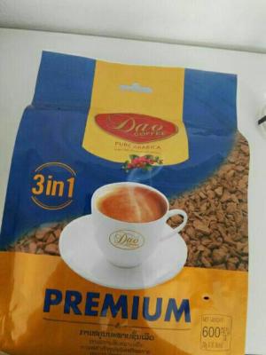 Dao Coffee 3in1 premium กาแฟปรุงสำเร็จ 3อิน 1 พรีเมี่ยม 600กรัม30ซอง ของแท้