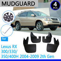 Mudguard สำหรับ Lexus RX RX300 RX330 RX350 RX400h 2004 ~ 2009 2005 2006 2007รถอุปกรณ์เสริม Mudflap Fender อะไหล่รถยนต์