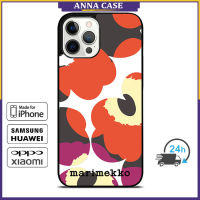 Marimekko 20 กรณีโทรศัพท์มือถือ iPhone 14 Pro Max / iPhone 13 Pro Max / iPhone 12 Pro Max / XS Max / Samsung Galaxy Note 10 Plus / S22 Ultra / S21 Plus Anti-fall ฝาครอบป้องกันการตก