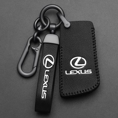 [HOT CPPPPZLQHEN 561] หนังสำหรับ Lexus NX GS RX คือ ES GX LX RC 200 250 LS UX200 UX250h ES300h ES350 US260h พวงกุญแจอุปกรณ์เสริม