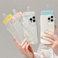 Baby Bottle Case for iPhone 14 13 12 11 Pro Max Plus Cover Cute 3D Funny Clear Soft Shockproof Full Protect Camera Shell Fundas