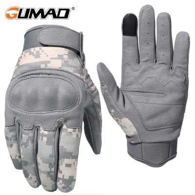 Neuim Full Finger Glove  Cycling Gloves Touch Screen Camouflage Tactical Military Combat Shooting Paintball Hiking Biker Men