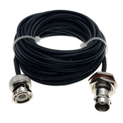 RG174 BNC MALE to BNC Female Bulkhead Nut RF connector Coaxial Jumper RF Cable