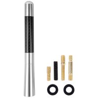 ✗□ Cars Radio Antenna Hard Anodized Black Finish Receivers For Cars Pickup Media Player Audio HD Radio Tuner Amplifier