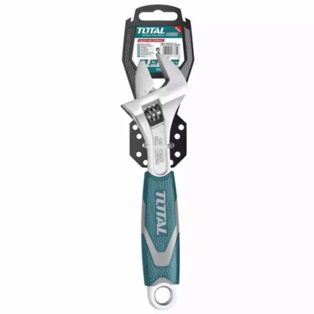 TOTAL TOOLS ADJUSTABLE WRENCH 200mm 8" THT101086 Lazada PH