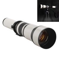 Lightdow 650-1300มม. Zoom Telefoto เลนส์กล้องถ่ายรูปเลนส์กล้องโทรศัพท์กระจกเงา T2