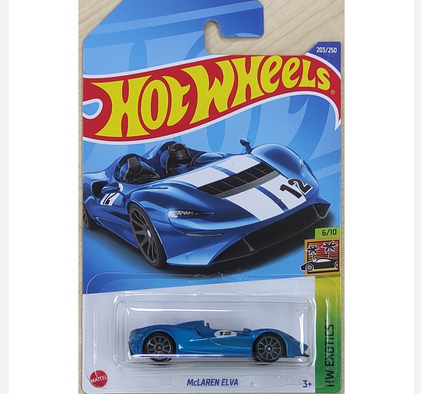 Hot Wheels McLaren Elva – Cool Exotic Car Toy For Collectors & Kids