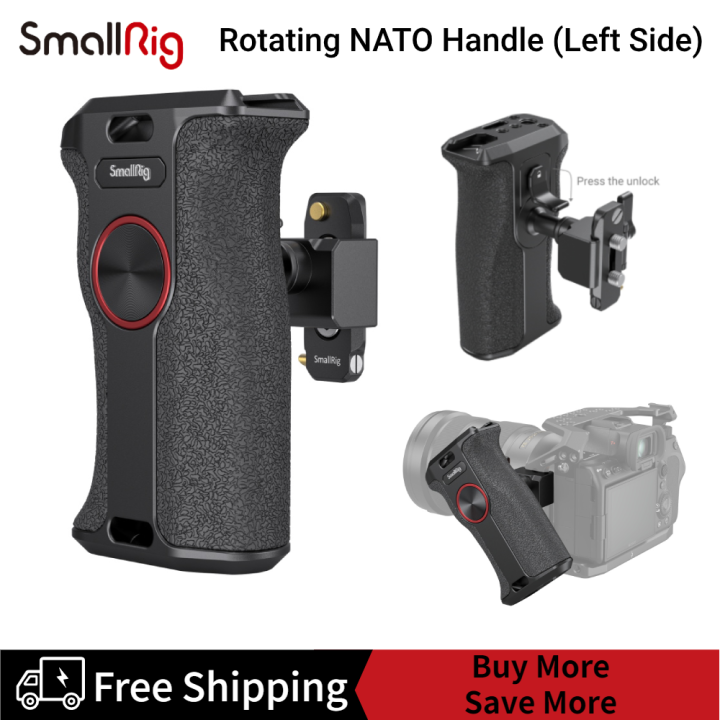 smallrig-push-button-rotating-nato-handle-quick-release-handgrip-for-dlsr-camera-cage-kit-w-built-in-nato-rail-ด้านซ้าย3260