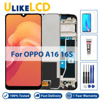 6.52 "สำหรับ Oppo A16จอแสดงผล LCD CPH2269 Touch Screen Digitizer สมัชชาเปลี่ยน,สำหรับ A16S CPH2271จอแสดงผลอะไหล่ซ่อม