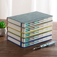A5  B5 business schedule plan notebook simple soft-faced copy book B5 business sheep skin note meeting book Note Books Pads