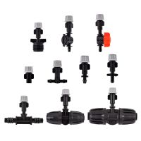 Atomizing Sprinkler Connecting 4/7 8/11 16mm Hose Nozzle Garden Watering Irrigation Spray Cooling 2/5/10Pcs