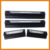 ? ราคาถูกที่สุด? ชายบันได Nissan Navara 2014-2019 รุ่น4ประตู ชุบ+ดำด้าน ##ตกแต่งรถยนต์ ยานยนต์ คิ้วฝากระโปรง เบ้ามือจับ ครอบไฟท้ายไฟหน้า หุ้มเบาะ หุ้มเกียร์ ม่านบังแดด พรมรถยนต์ แผ่นป้าย