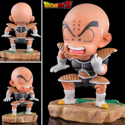 Figure ฟิกเกอร์ จากการ์ตูนเรื่อง Dragon Ball Z ดราก้อนบอล แซด Kuririn Klilyn Krillin คุริริน คูลิลิน Ver Anime ของสะสมหายาก อนิเมะ การ์ตูน มังงะ คอลเลกชัน ของขวัญ Gift จากการ์ตูนดังญี่ปุ่น New Collection Doll ตุ๊กตา manga Model โมเดล