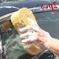 ❡△✖ 1/2Pcs Car Wash Sponge Block Car Motorcycle Cleaning Supplies Large Size Sponge Brush Dusting Random Color Car Cleaning Tools