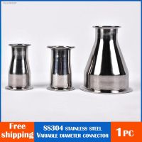 ∈✔ OD(19 25 32 38 45 51 6376 89 102 108MM) 1.5 2 2.5 3 4 304 stainless steel pipe reducer tri clamp Ferrule Reducer Adapter