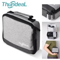 Thundeal โปรเจคเตอร์เคสใส่ของกระเป๋าเดินทางกระเป๋าเครื่องโปรเจคเตอร์ที่ป้องกันผ้าแบบพกพาสำหรับกระเป๋าใส่โน๊ตบุ๊คแบบพกพาโปรเจ็คเตอร์ขนาดเล็ก