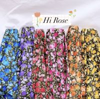 พร้อมส่ง‼ Hi rose ?? เย็บขอบกันด้ายรุ่ยฟรี พร๊อพ ม่าน ปูโต๊ะ อเนกส์ประสงค์⭐ สั่งตัดตามขนาดได้?