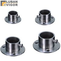 So strong   25mm Stainless steel pipe support   Wardrobe clothes rail flange   Balcony fixed drying rack base   furniture parts