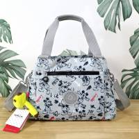 KIPLING ELISE HANDBAG กระเป๋าถือและสะพายไหล่ วัสดุ Nylon +Polyester100%(แท้งานoutlet)