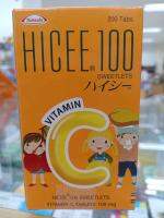 Free Delivery [** 1 ขวด **]HICE VITAMIN-C 100 mg, 200 pills; Fast Ship from Bangkok