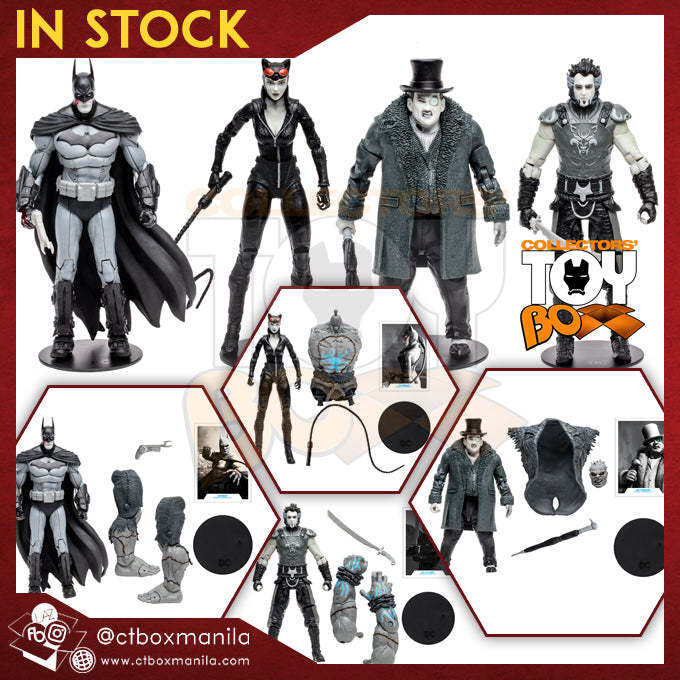 [BUNDLE] McFarlane Toys DC Multiverse Batman Arkham City Solomon Grundy ...