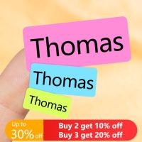 hot！【DT】✷✥☏  3size Name Sticker Custom Personalized Tags Kids Label Children School  Stationery Office Stickers